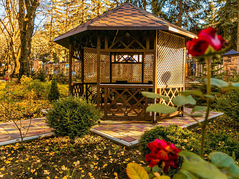 Санаторий «Радуга», Кисловодск. Территория